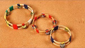 panderetas caseras para niños